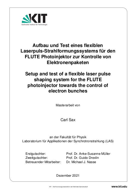 Cover der Publikation