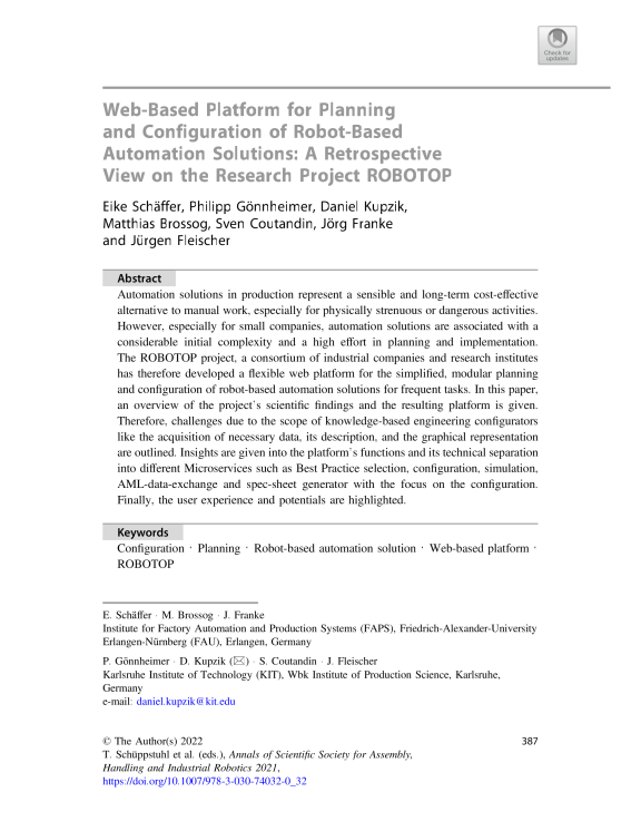 Cover der Publikation