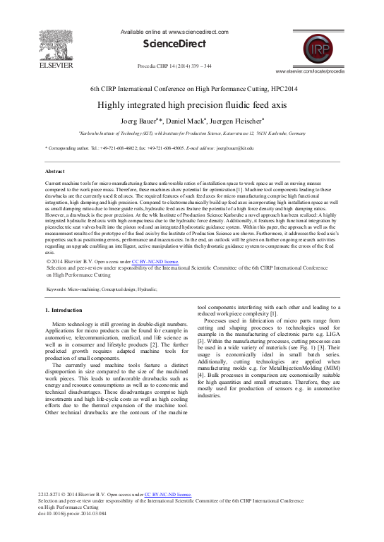 Cover der Publikation