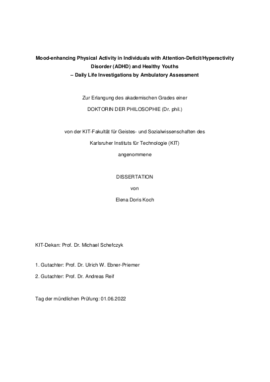 Cover der Publikation