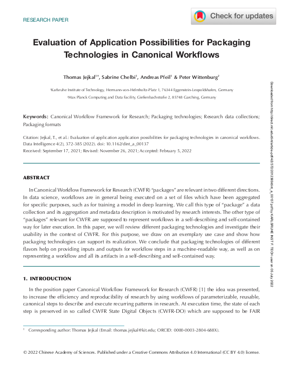 Cover der Publikation