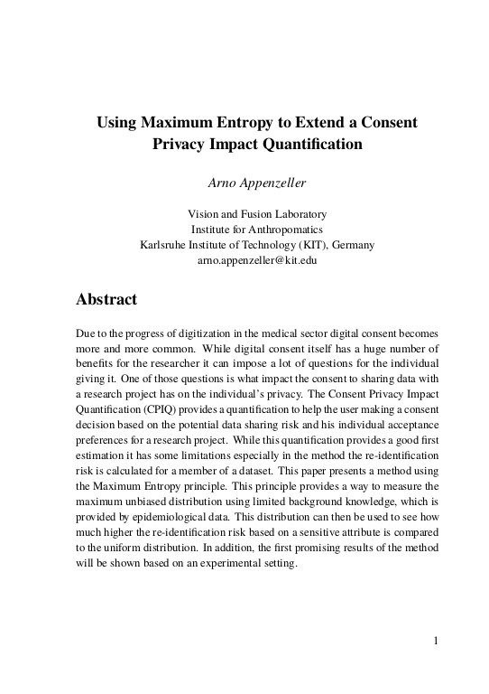 Cover der Publikation