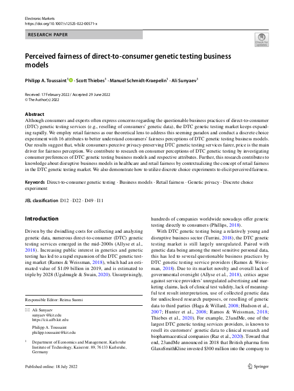 Cover der Publikation