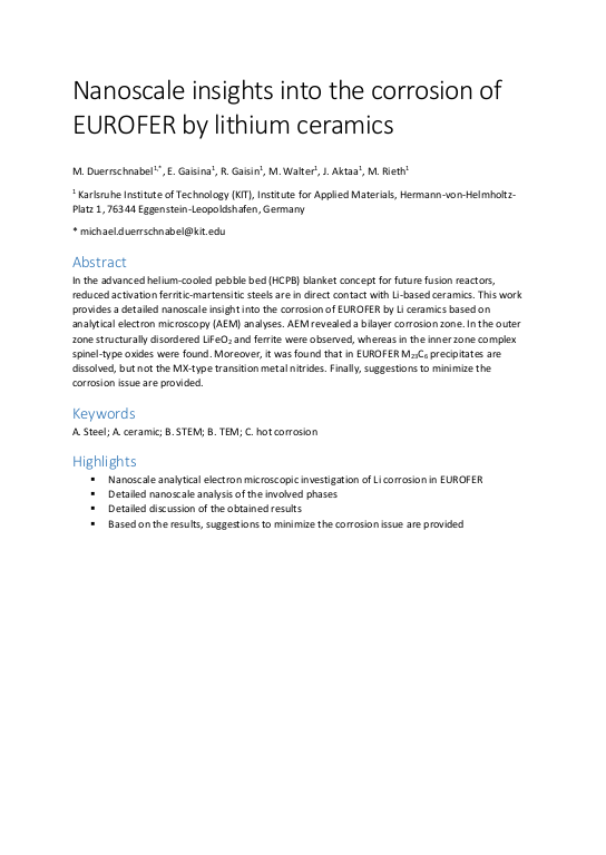 Cover der Publikation