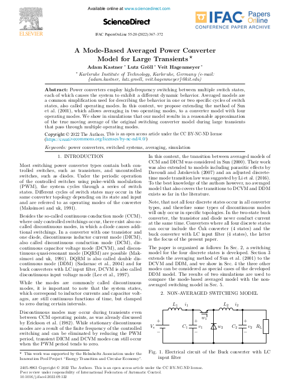 Cover der Publikation