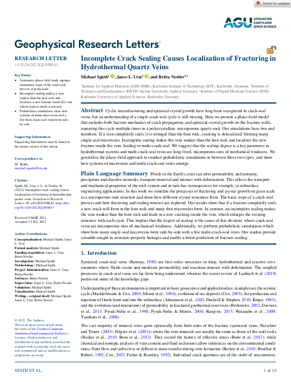 Cover der Publikation