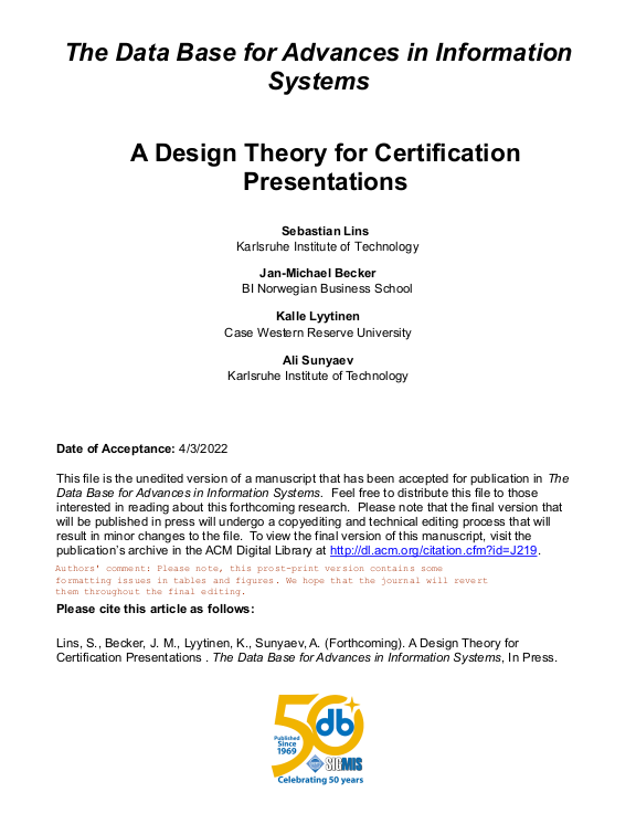 Cover der Publikation