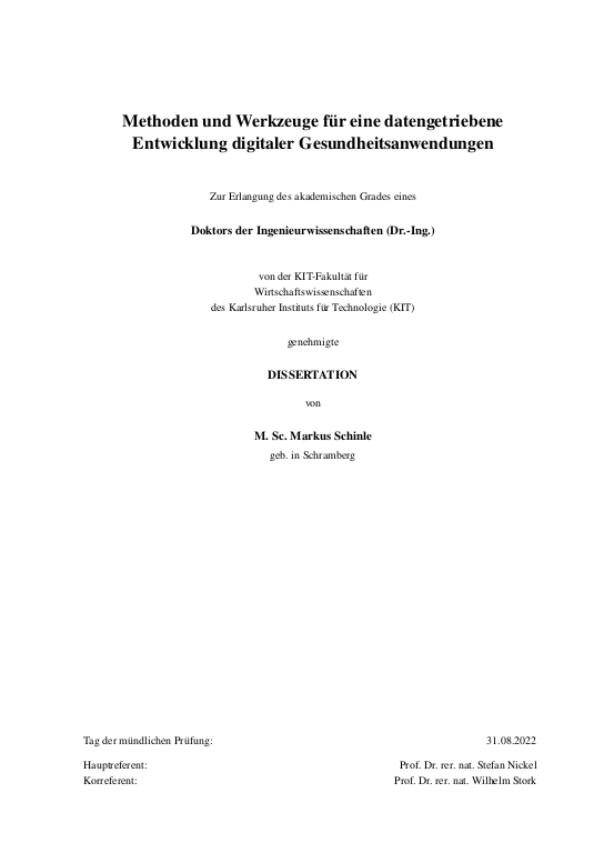 Cover der Publikation