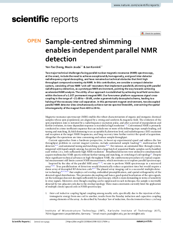 Cover der Publikation