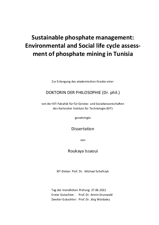 Cover der Publikation