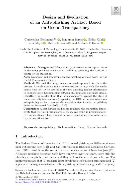 Cover der Publikation