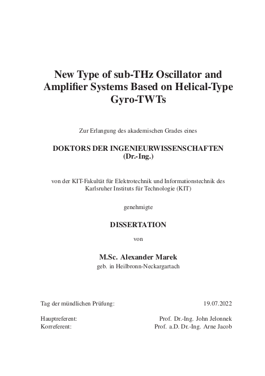 Cover der Publikation