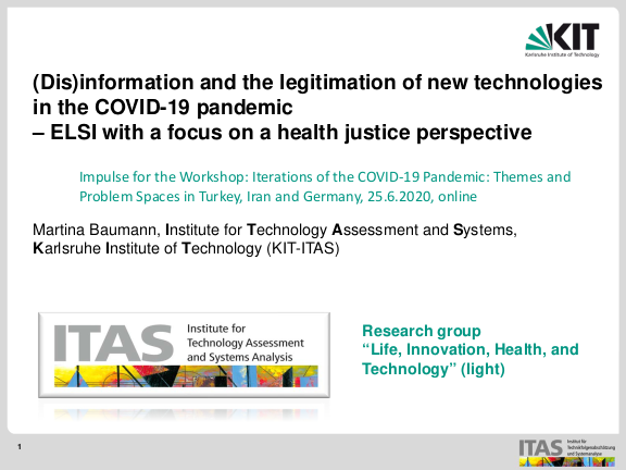 Cover der Publikation