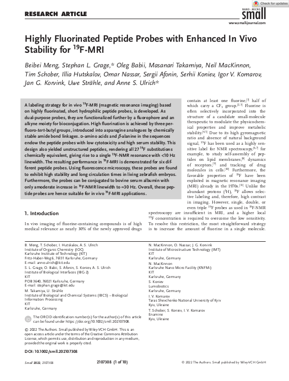 Cover der Publikation