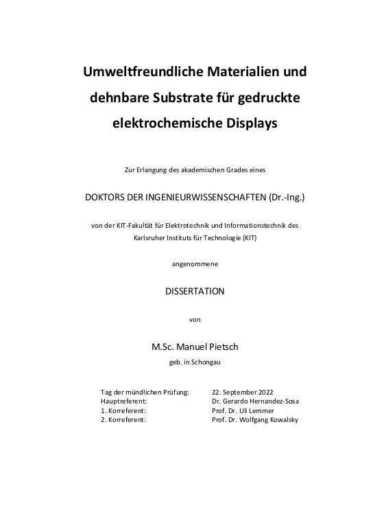 Cover der Publikation