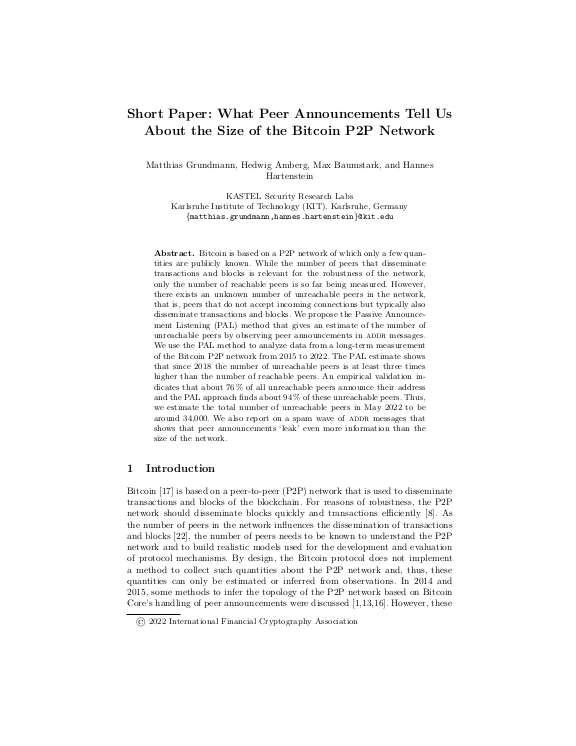 Cover der Publikation