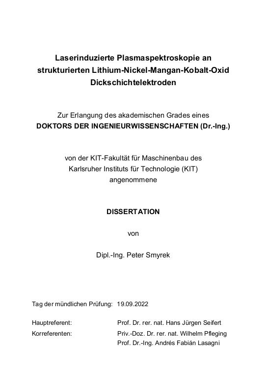 Cover der Publikation