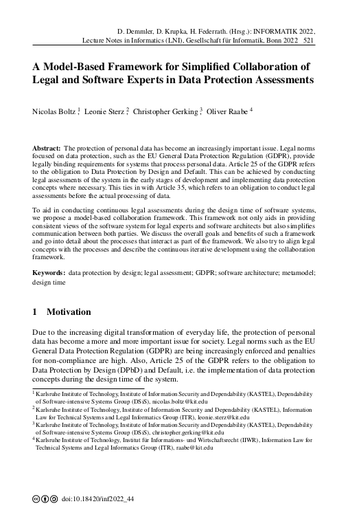 Cover der Publikation