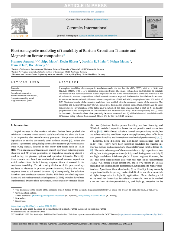 Cover der Publikation