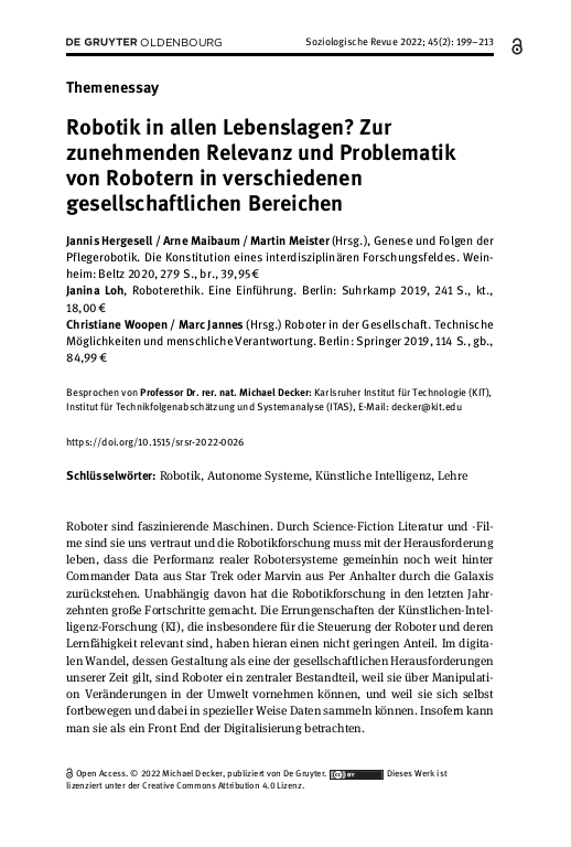 Cover der Publikation