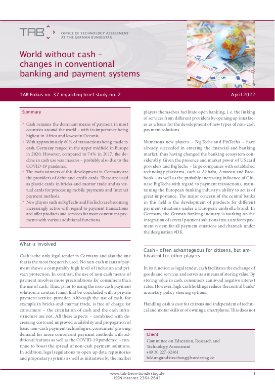 Cover der Publikation