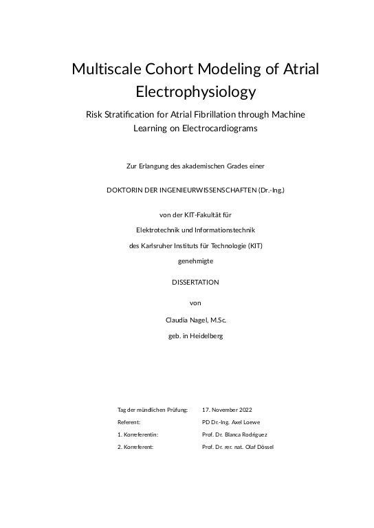 Cover der Publikation