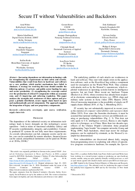 Cover der Publikation