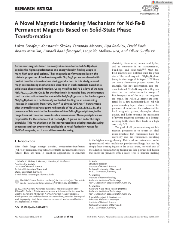 Cover der Publikation