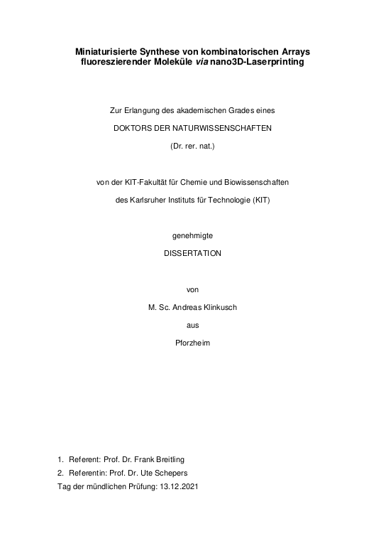 Cover der Publikation