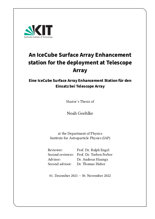 Cover der Publikation