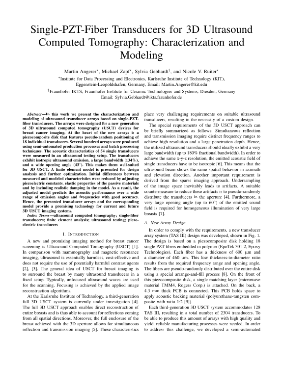 Cover der Publikation
