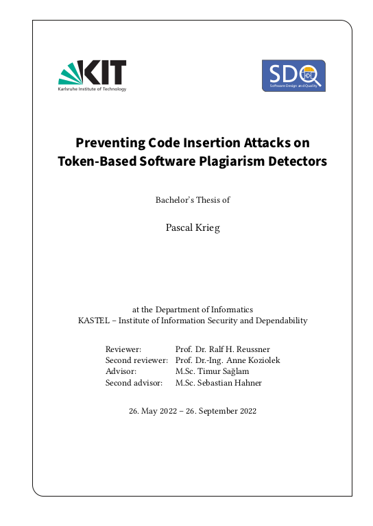 Cover der Publikation