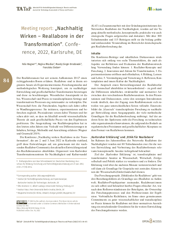 Cover der Publikation