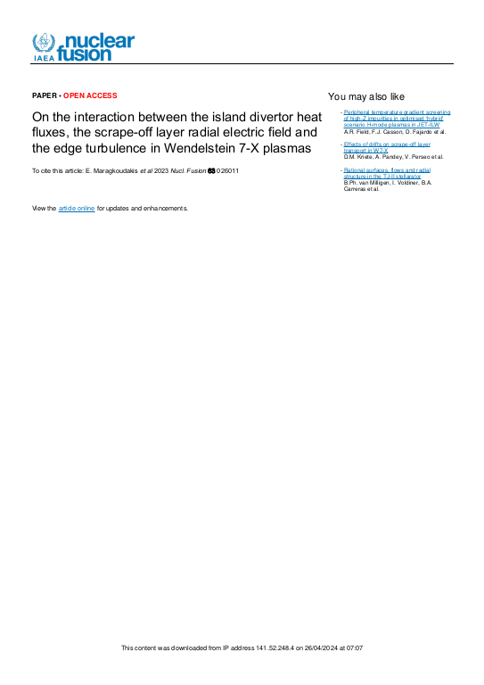 Cover der Publikation