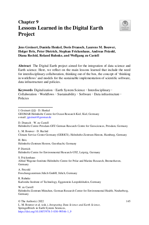 Cover der Publikation