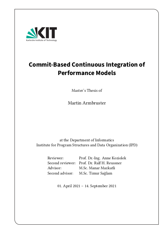 Cover der Publikation