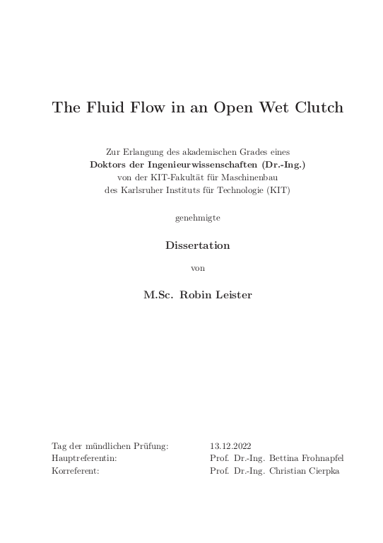 Cover der Publikation