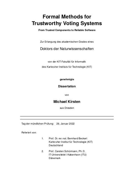 Cover der Publikation