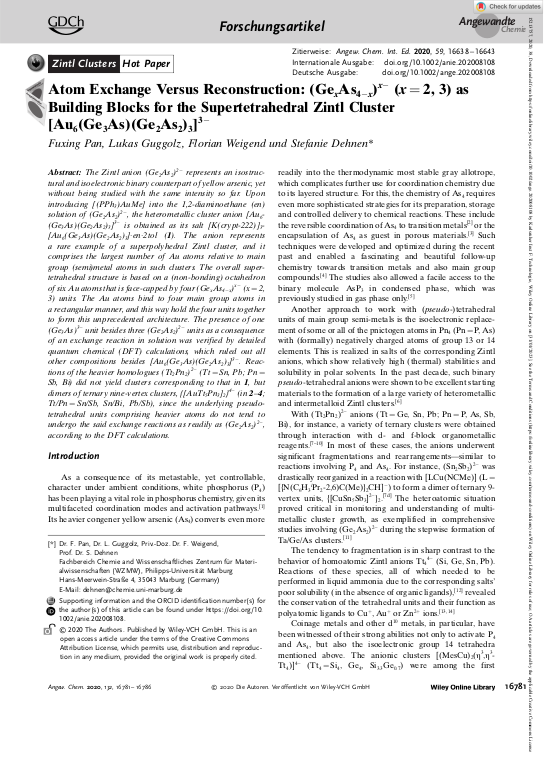 Cover der Publikation