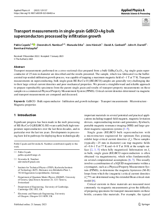 Cover der Publikation