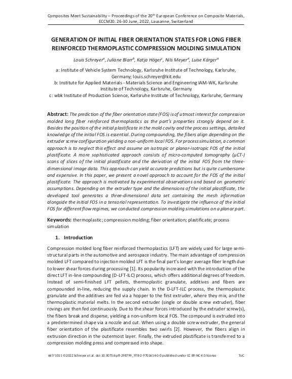 Cover der Publikation