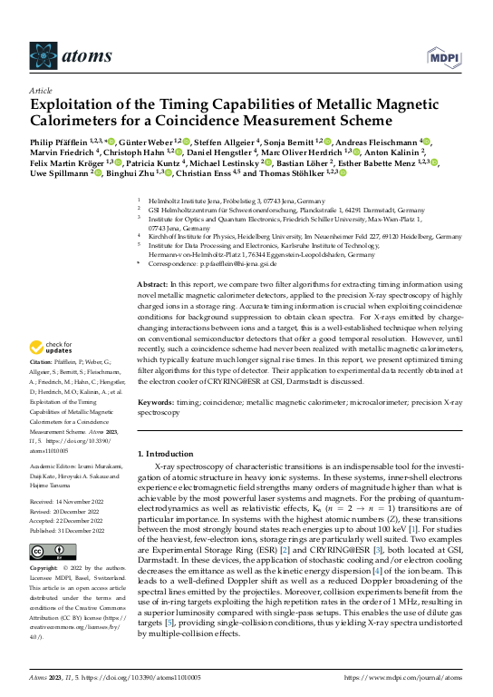 Cover der Publikation