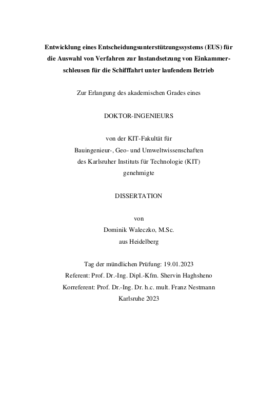 Cover der Publikation