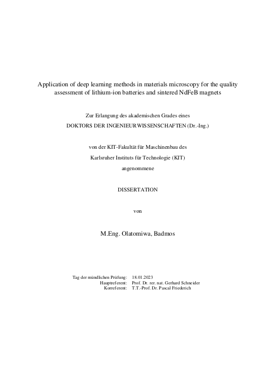 Cover der Publikation