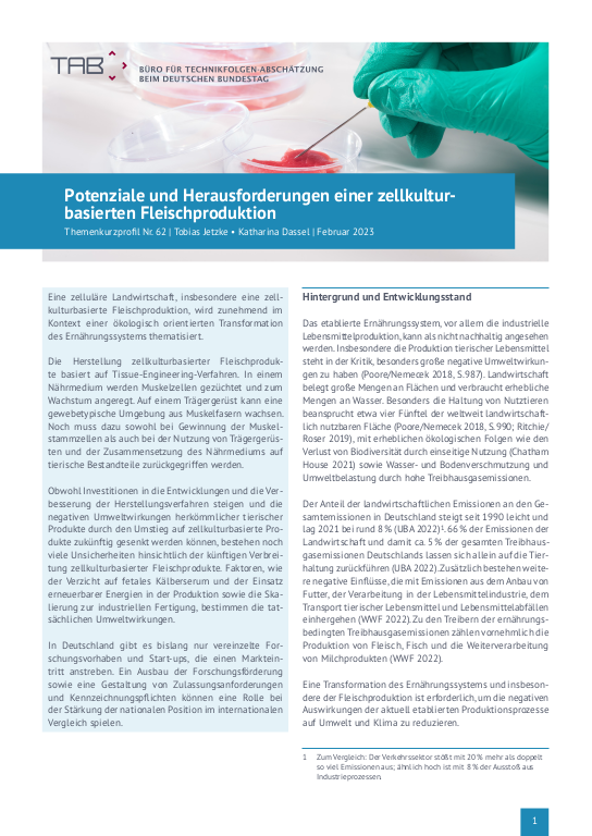 Cover der Publikation