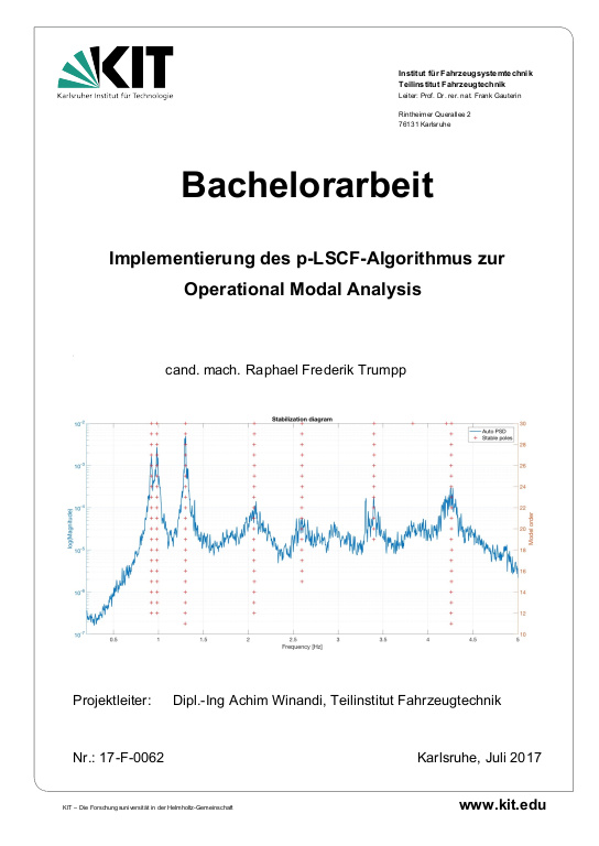 Cover der Publikation