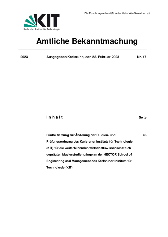 Cover der Publikation