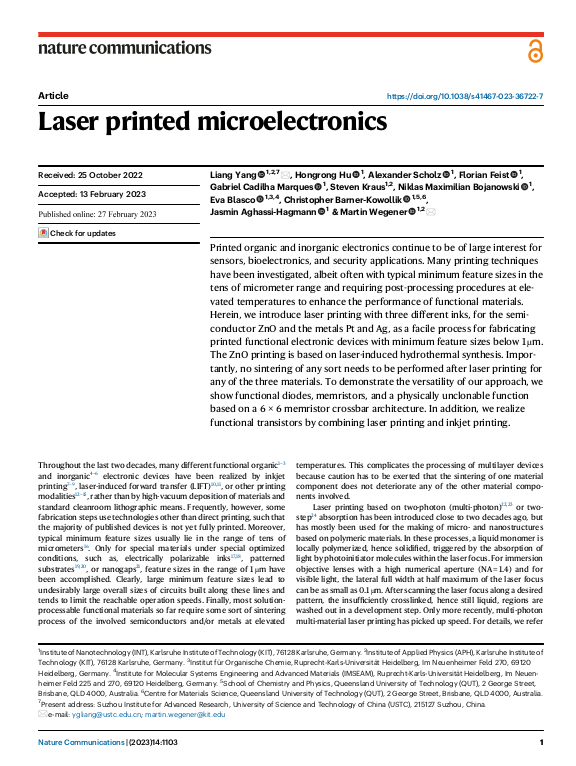 Cover der Publikation