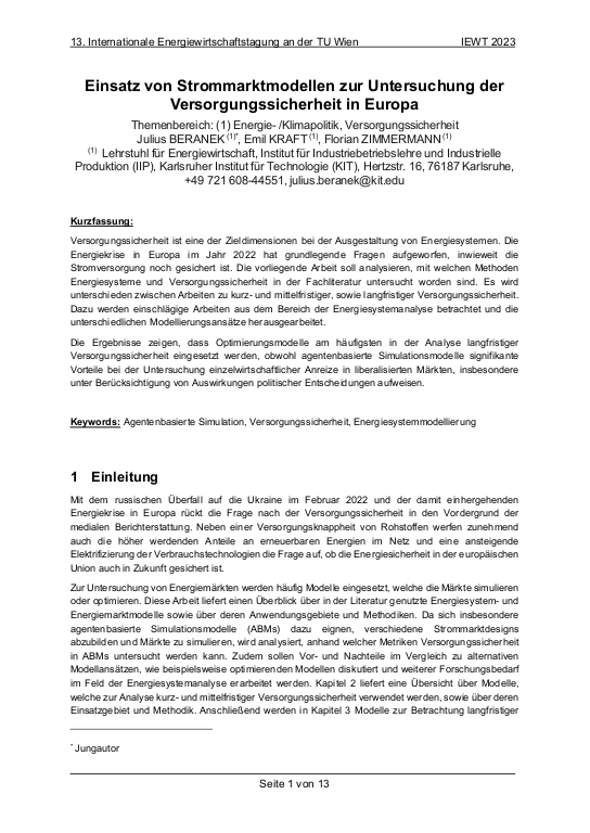 Cover der Publikation