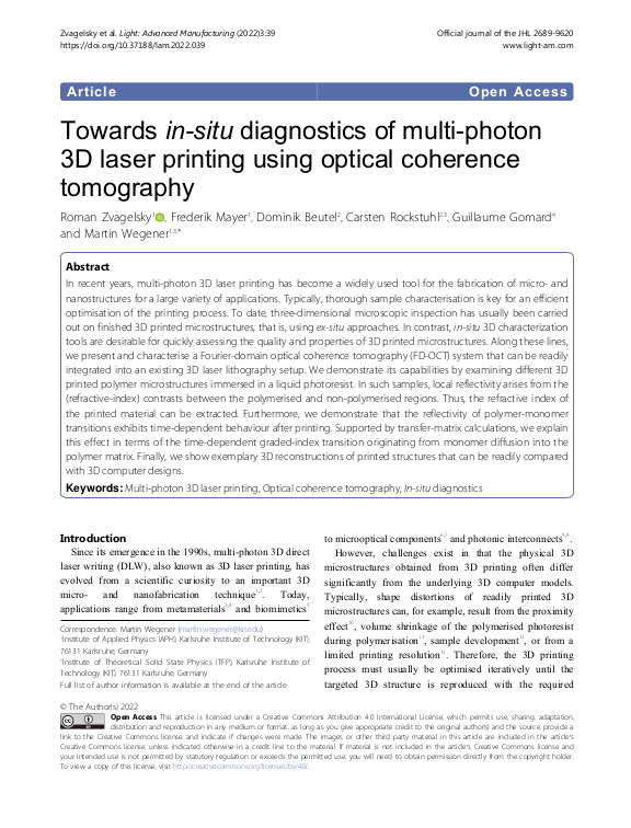 Cover der Publikation